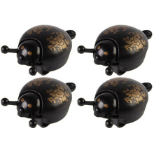 4Pièces Cloche Noire Ultra Son Fort Pour Enfant