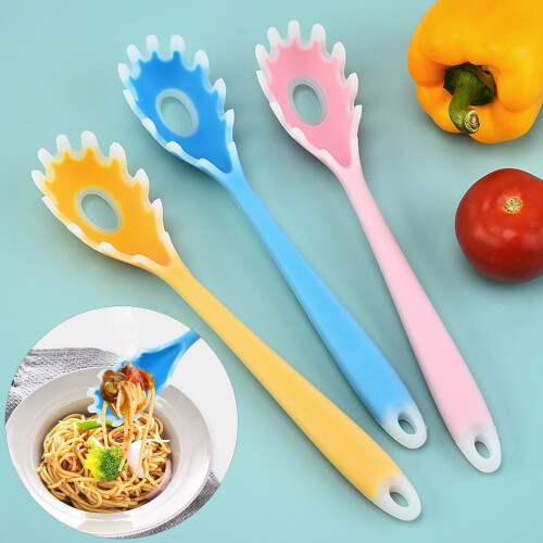 Spaghettilöffel, lebensmittelecht, hitzebeständig, 1 Stück 1