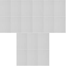 18Pièces Panneaux Métal Aluminium Sublimation Cadres Photo Argentés