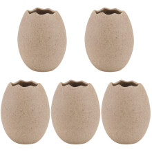 5Pièces Bol À Fruits Coquille D'œuf Céramique Petit Multi Couleurs