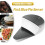 Espátula triangular para torta em aço inoxidável (1 unidade) 2