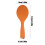 Cuillère spatule à riz en plastique 8,38 pouces, lot de 3 3