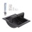 Rack Papier Hygiénique Noir Acier Intégré 1