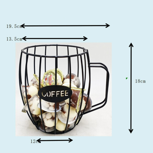 Coffee Capsule Storage Tray Rustproof Metal12-Cup 1