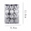 Shatterproof Christmas Ball Ornaments Silver 48PCS 3