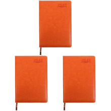 3Pièces -Notes De Planification Orange Pour Travail Et Maison