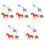10Pièces Jouets Ludiques Plastic Coloré Simulation Durable 3