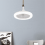 Ventilateur de plafond avec télécommande et éclairage E27Base (lot de 2) 2