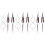9Pièces Pinces Soudure Argent Café Multi Usage Réparation 4