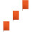 3Pièces -Notes De Planification Orange Pour Travail Et Maison 4