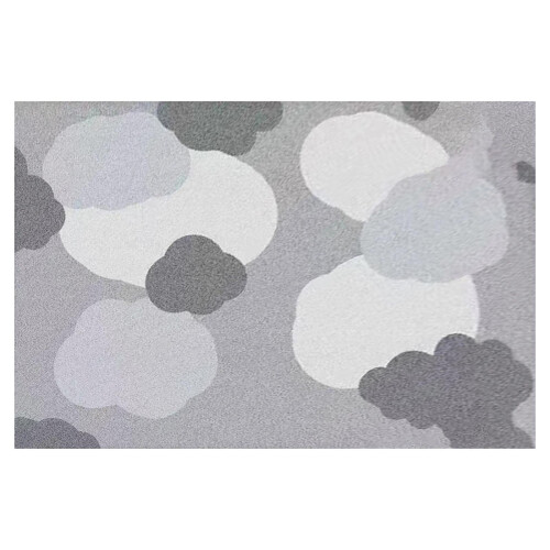 Tapis abstrait à poils courts pour salon 32" x 64" 1