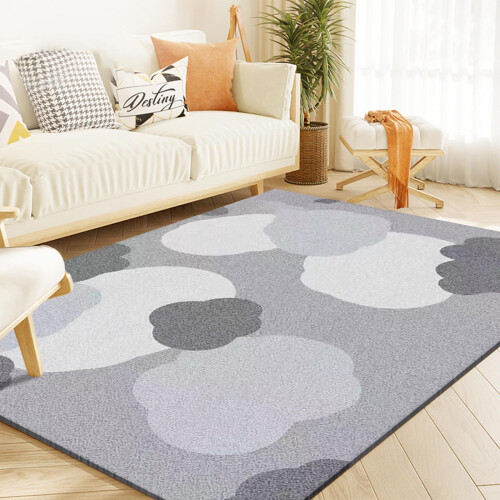 Tapis abstrait à poils courts pour salon 32" x 64" 2