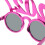 4Pièces Lunettes Colorées En Pour Décoration Soirée 5