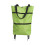 Foldable Shopping Bag with Wheels - Green 1