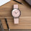2Pièces Femme Rose Décor Bois Élégante Usage 9