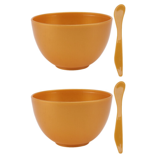 2Ensembles Bol De Mélange Compact Pour Masques Faciaux DIY 2