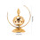 2Pièces Brûleur D'arômes Ramadans Compact Décoratif 8