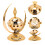2Pièces Brûleur D'arômes Ramadans Compact Décoratif 9