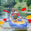 6Pièces Sangles De Fixation Pour Kayak Canoë Nylon Noire Robuste 3