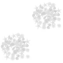 200Pièces Rochers Résine Transparente Pour Déco Aquarium