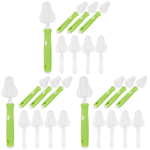 3Ensembles Brosse Nettoyage Éponge Durable