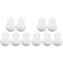 10Pièces Gourdes Papier Blanches Pour Activités Manuelles Enfants