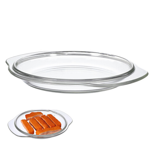 3Pièces Protection Micro-Ondes Verre Couvercle Plateau Résistant