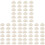 300Pièces Brooch Keepers , Fixation Simple, Pour Badges 1