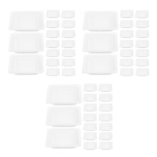 150Pièces Barquettes De Pesée Plastiques Blanches Pour Laboratoire