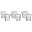 6Pièces Poubelles Compactes Multicolores Pour Table Bureau 3