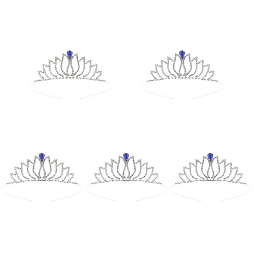 5Pièces Tiara Bijoux Cheveux Légers