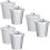 6Pièces Poubelles Compactes Multicolores Pour Table Bureau 6