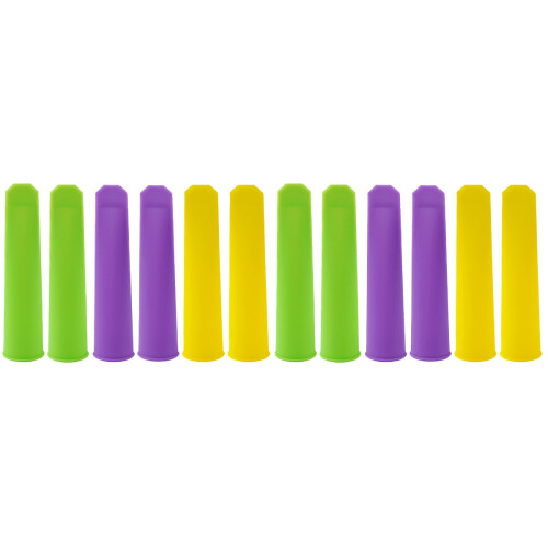 12Pièces Moules Crème Silicone Odeur Colorés