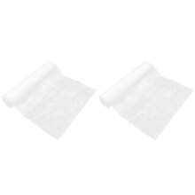 2Pièces Papier Filtre Huile Cuisine Nettoyage Facile