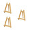 3Pièces Support Trépied Chevalet Portable Pour Dessins 1