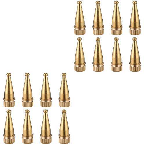16Pièces Pieds Pointes Cuivre Support Haut-Parleur Durable
