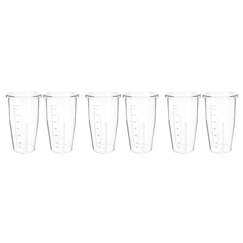 6Pièces Verres Mélangeurs Précise Pour Smoothies Jus Maison