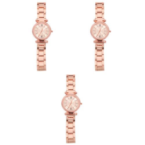 3Pièces Fashion Acier Rose Usage