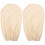 2Pièces Protectrices De Ventilateur Beige Pour 1