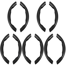 5Paires Housses De Volant Noires Grip Confort Et Protection Durable