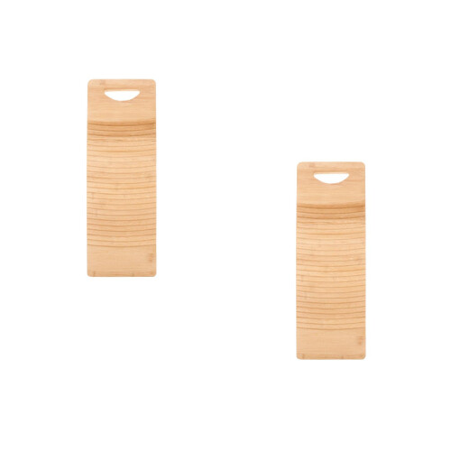 2Pièces Planche À Linges Bois Beige Friction Renforcée