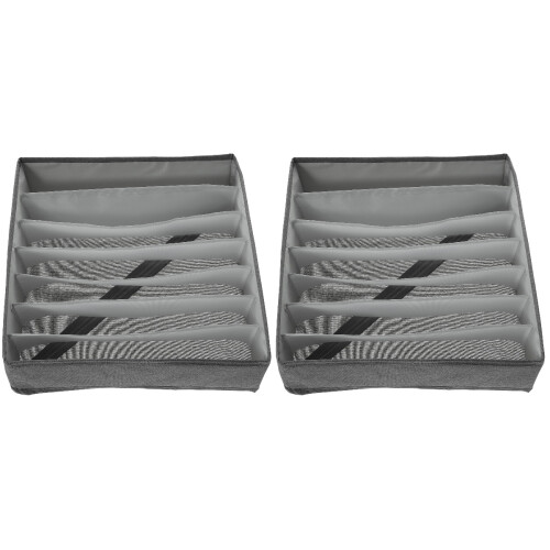 2Pièces Boîtes De Rangement Sous-Vêtements