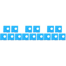 15Pièces Coque Silicone Mk8 Bloc Chauffant Aluminium