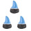 3Pièces Acier Ergonomique Durable 1