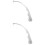 2Pièces Mobile Berceau En PP Durable Pour Accessoires 4