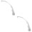 2Pièces Mobile Berceau En PP Durable Pour Accessoires 5