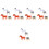 10Pièces Jouets Ludiques Plastic Coloré Simulation Durable 4