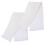 2Pièces Brassards Blancs Nylon DIY Ajustables Football 1