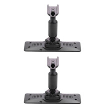 2 x Car Interior Rear View Mirror Back Plate Panel Mounting Bracket for Car DVR