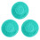 18Pièces Mat Silicone Pour Pinceaux Vert 1